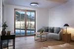 Chalet mit Blick in die Bergwelt